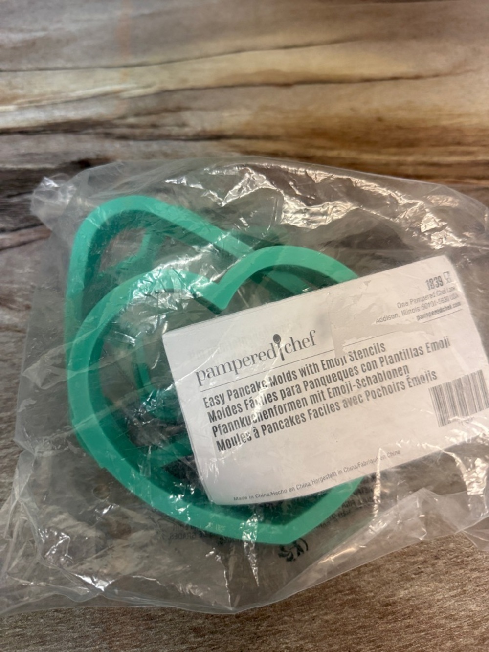 New Pampered Chef Pancake Molds And Stencil Set